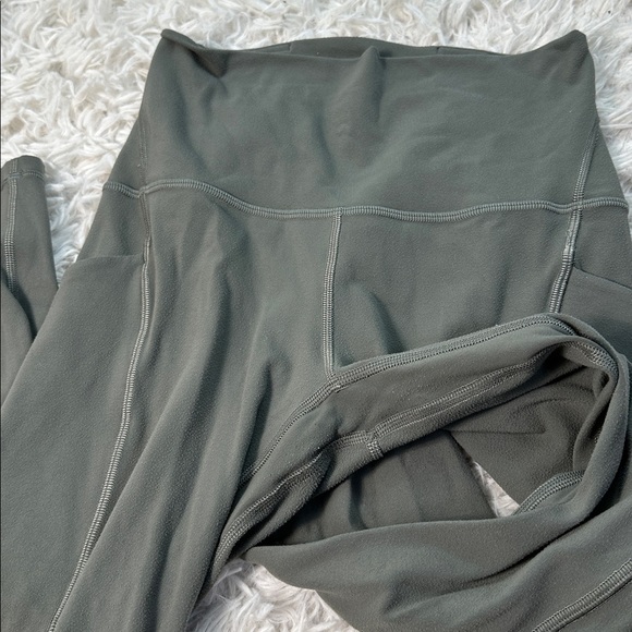 Lululemon Align High Rise Pant with Pockets 25" Grey Sage - Picture 2 of 5